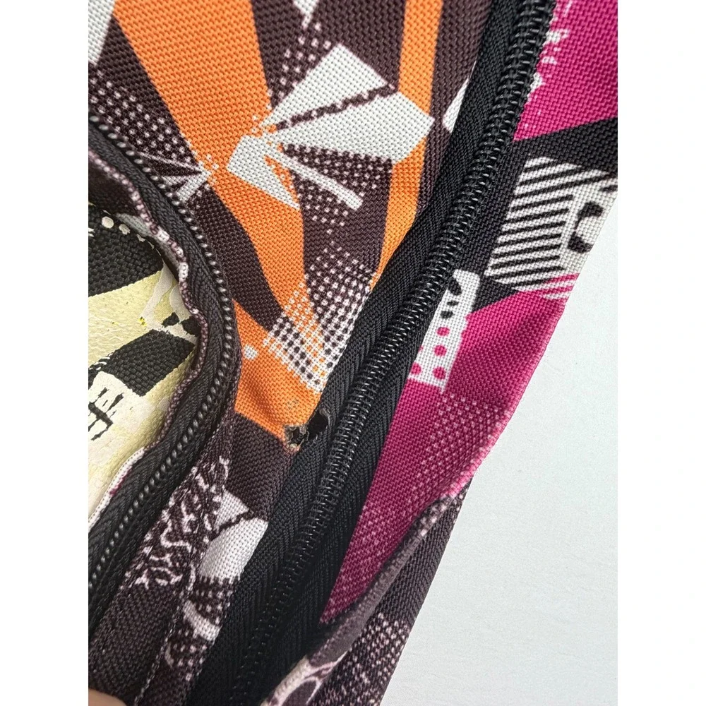 Vintage Volcom Vintage Backpack Y2K Skull Checkerboard Graphic Print Skate Bag